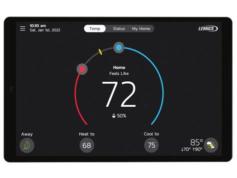 lennox thermostat|lennox thermostat away mode.